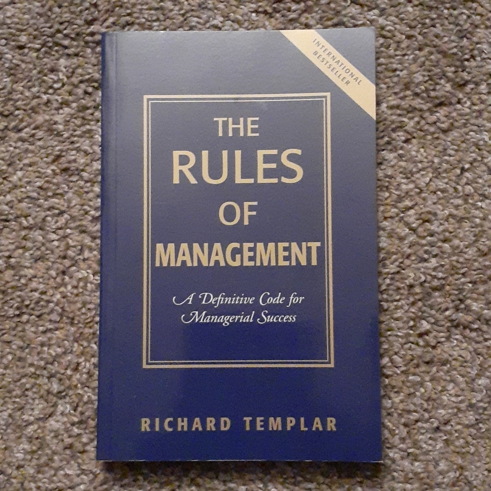 🆓️"The Rules Of Management" Book